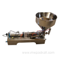 pneumatic hand operated jam/cream filling machine